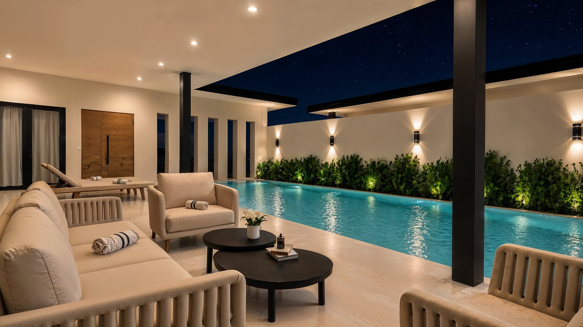 Salt water, underwater LED